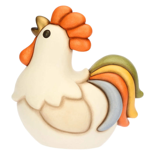 Gallo Jack in ceramica, grande