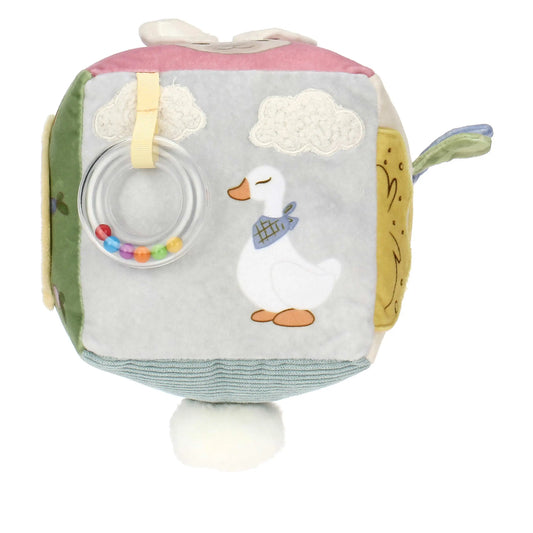 Gioco cubo in tessuto Dolce Fattoria