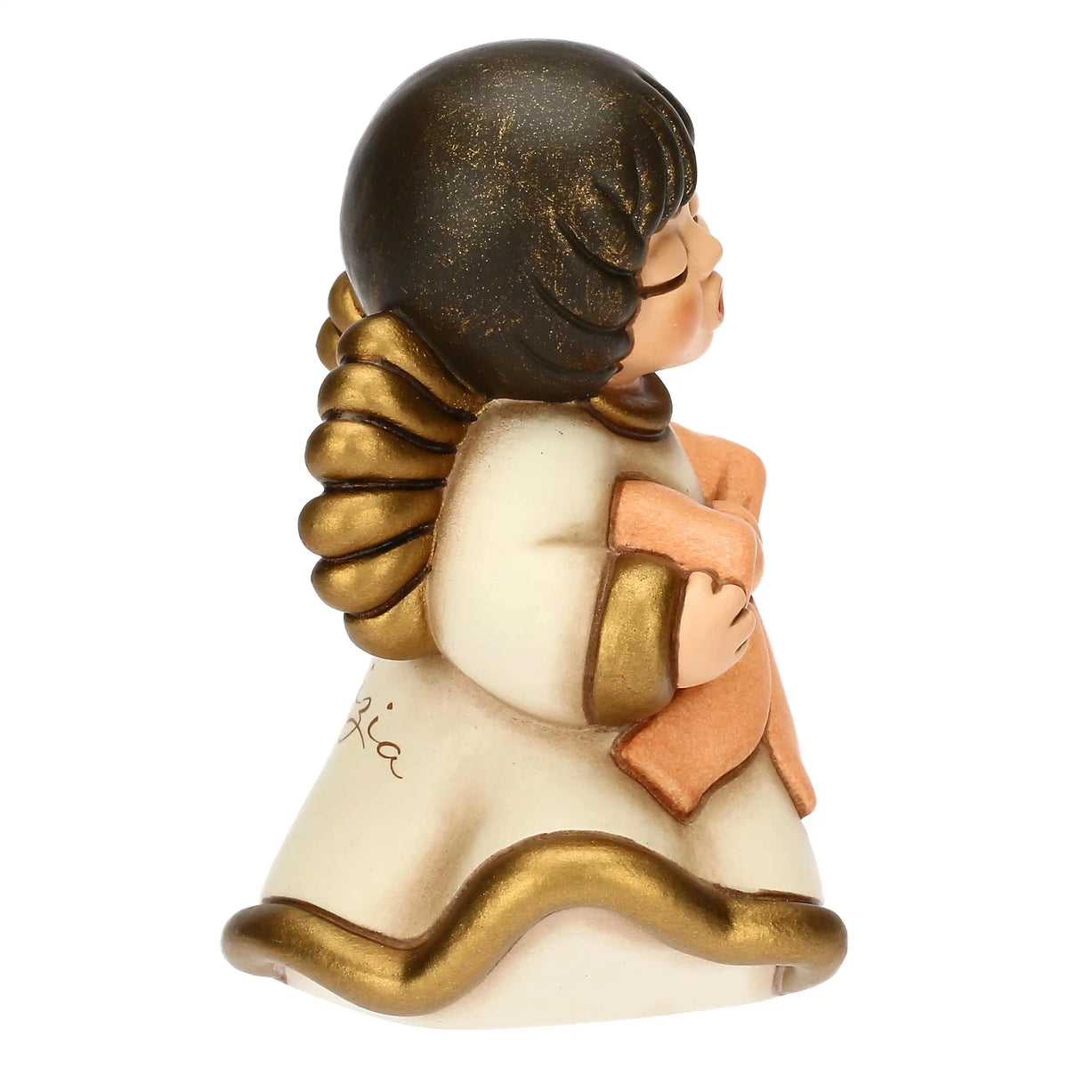 Angelo custode "Amicizia" in ceramica