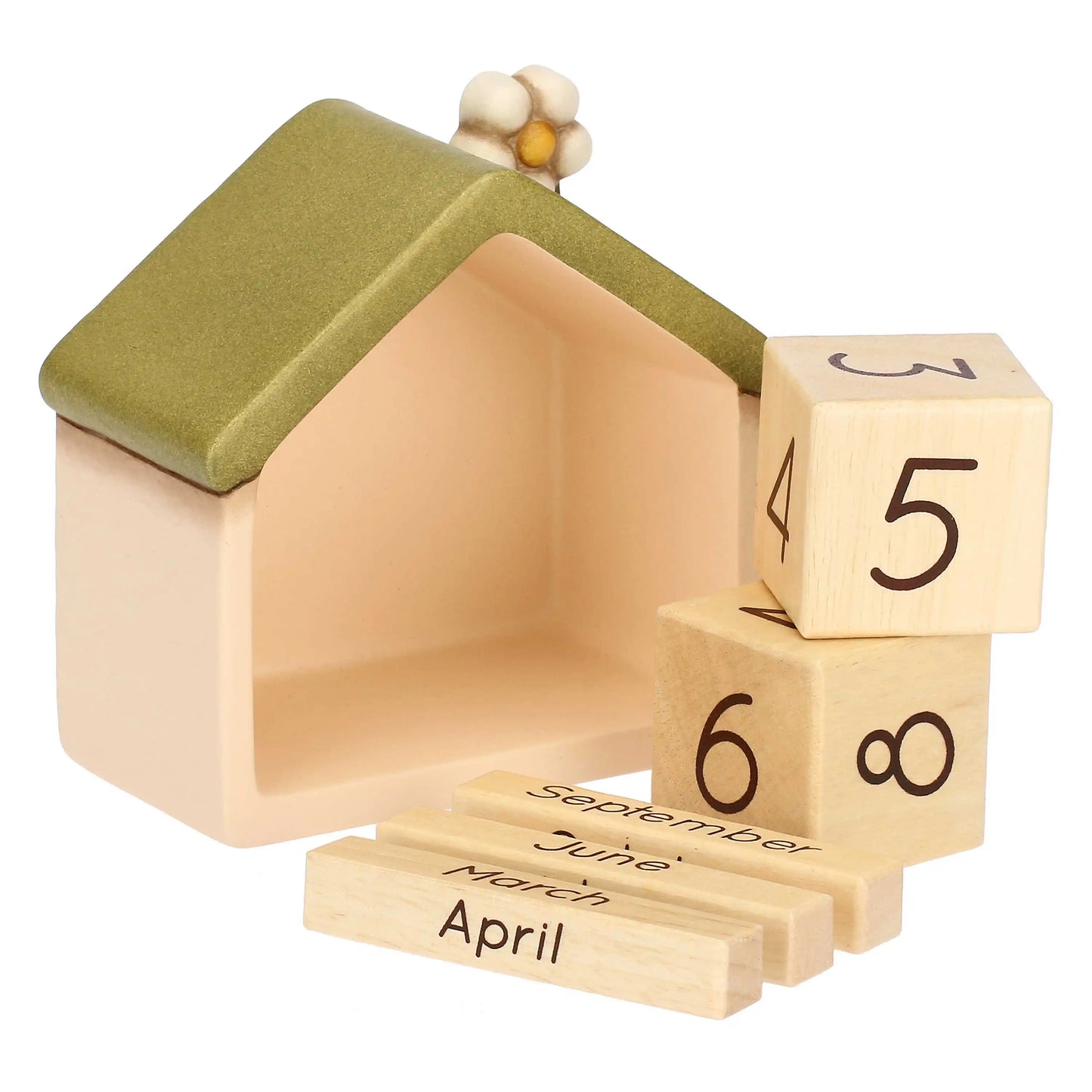 Calendario da tavolo in ceramica Country Bloom