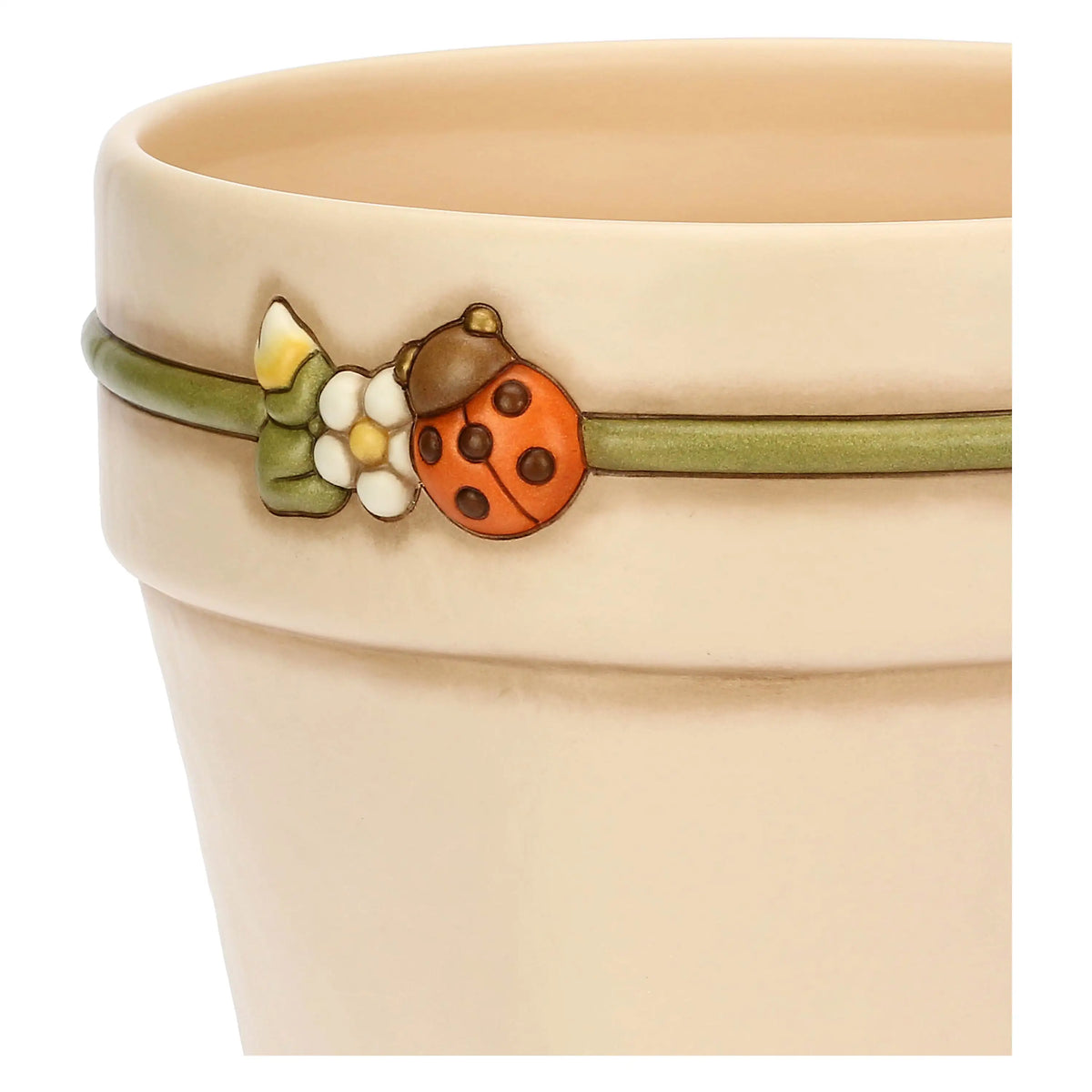 Cachepot in ceramica Country Bloom, medio