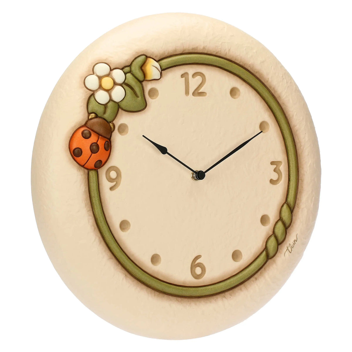 Orologio in ceramica Country Bloom, maxi