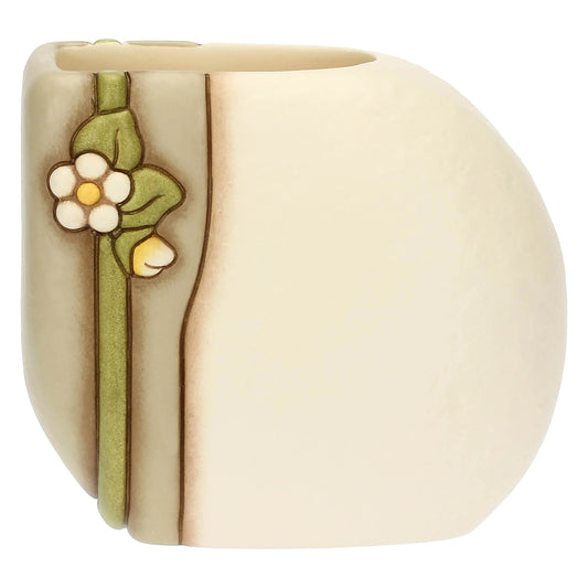 Portaspazzolini in ceramica Country Bloom