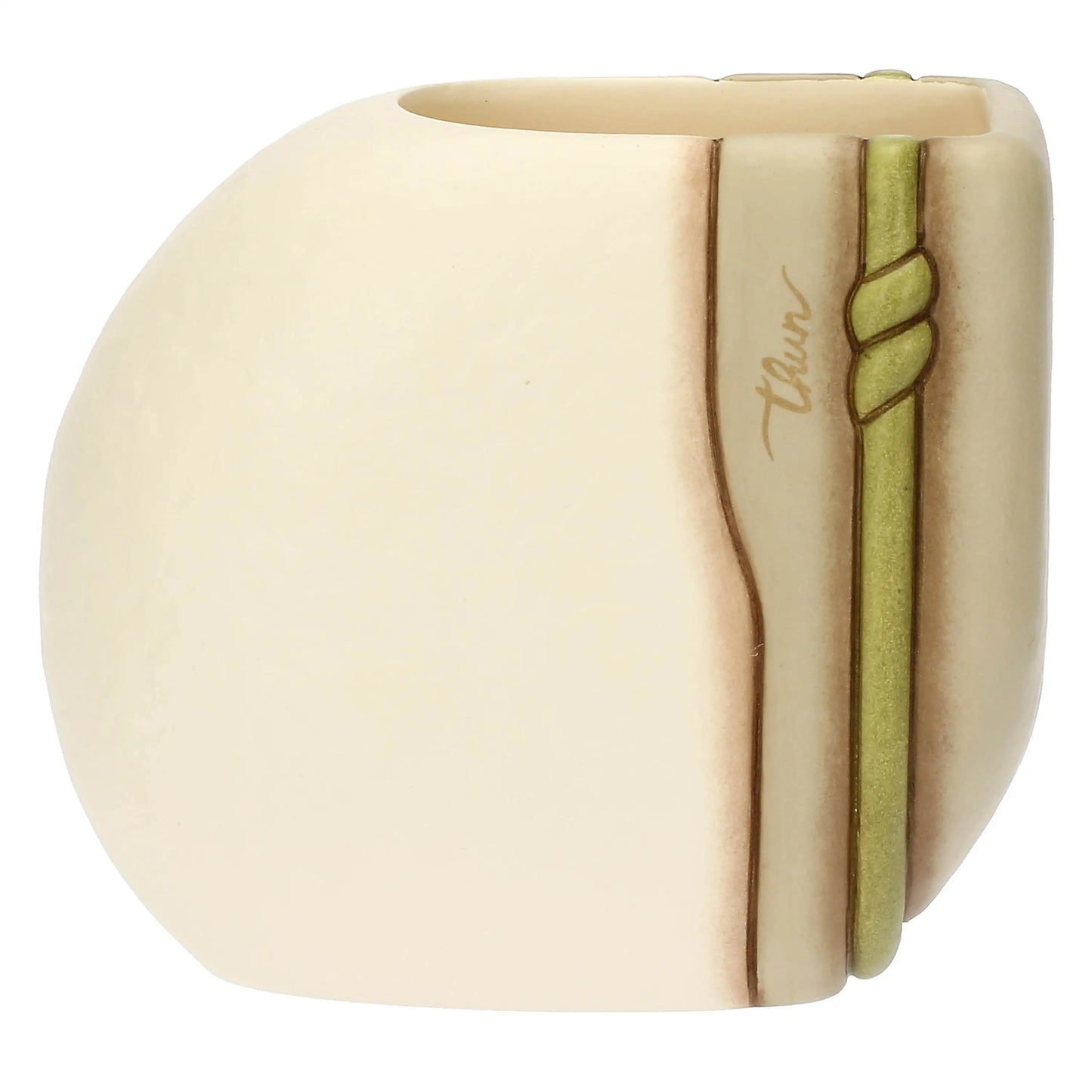 Portaspazzolini in ceramica Country Bloom