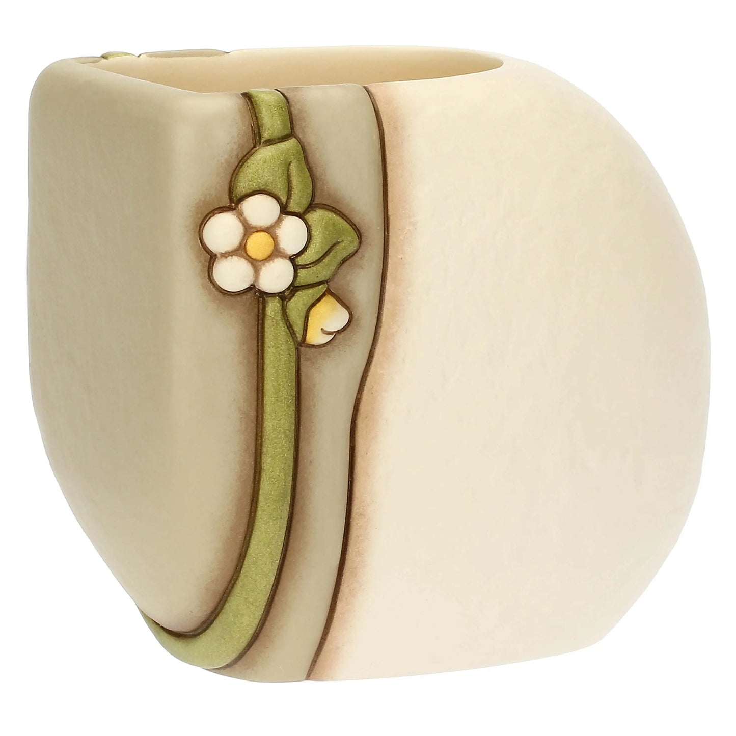 Portaspazzolini in ceramica Country Bloom