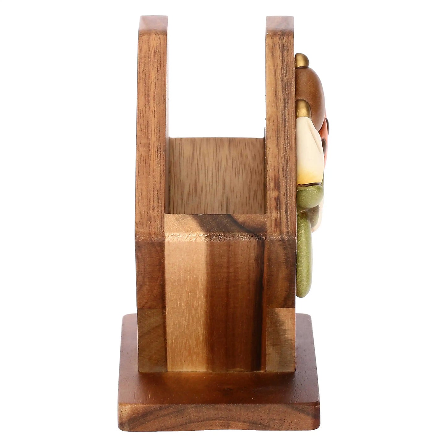 Portatovaglioli in legno e ceramica Country Bloom