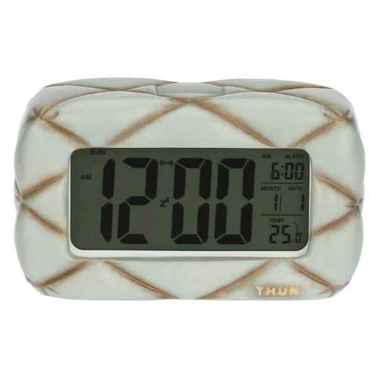 Orologio da tavolo digitale in ceramica Plumé