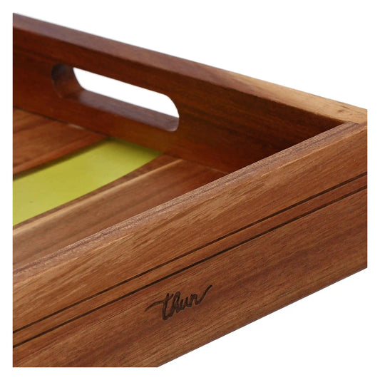 Vassoio in legno Country Bloom