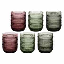 Set 6 bicchieri con pallini