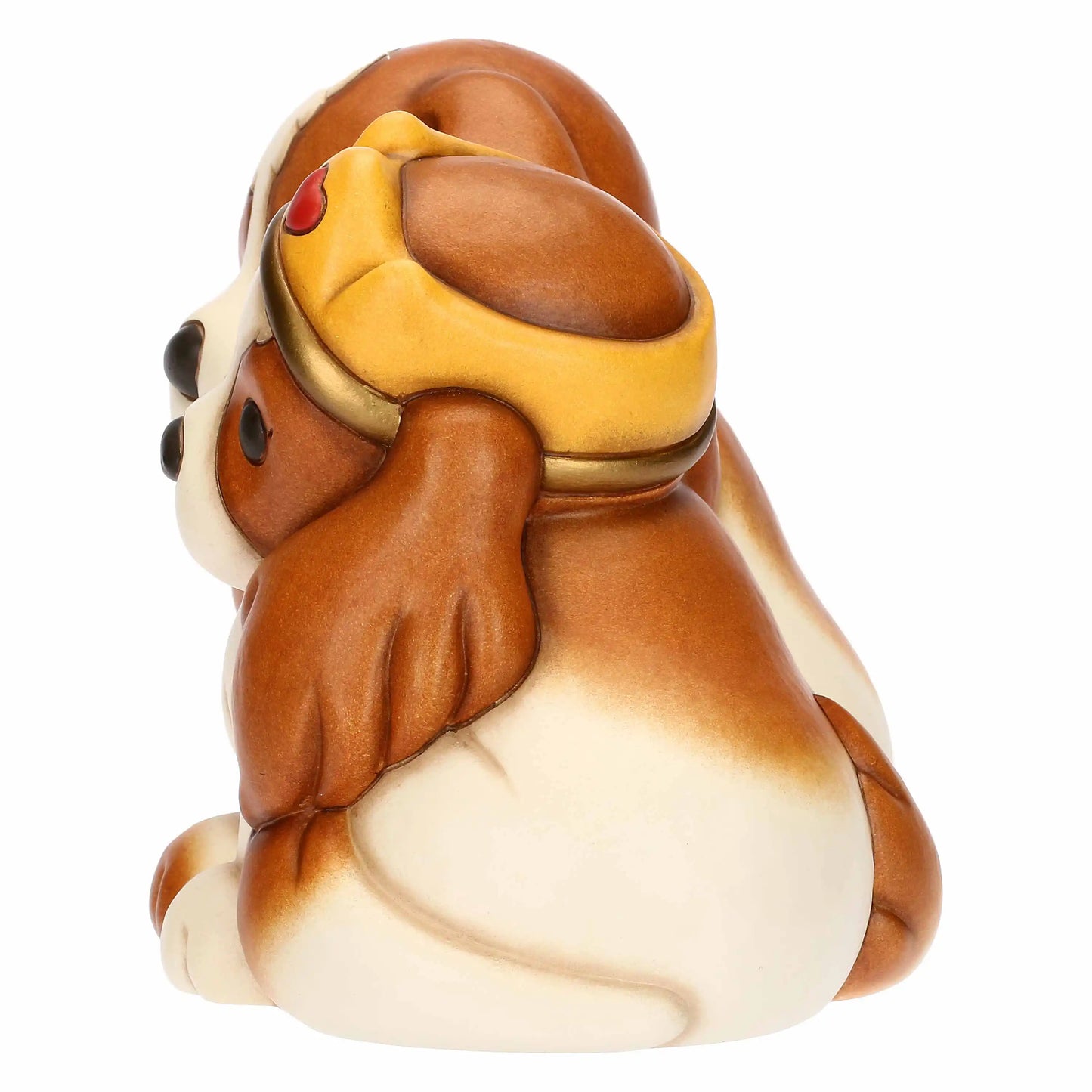 Coppia cani Cavalier King in ceramica