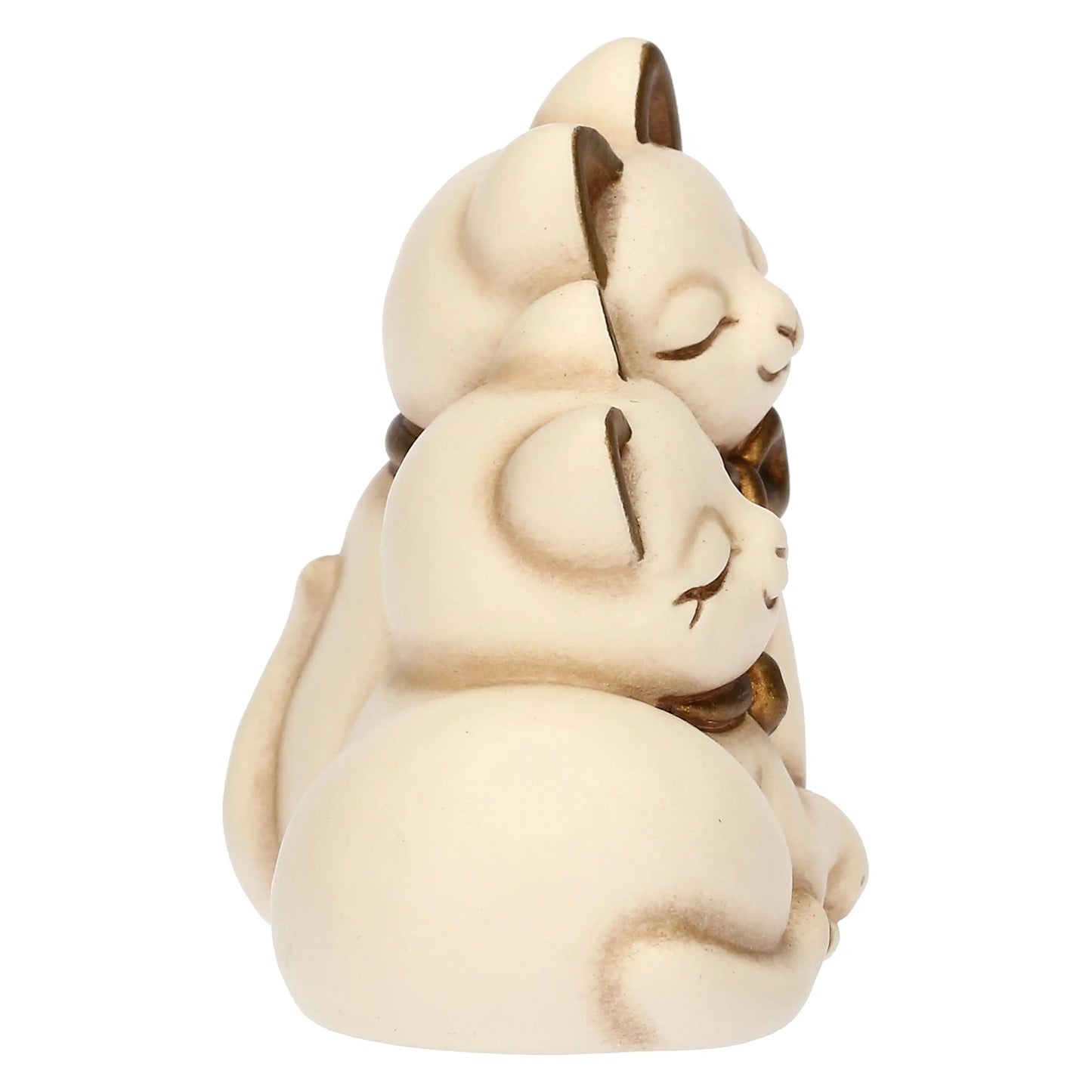 Coppia gattini in ceramica