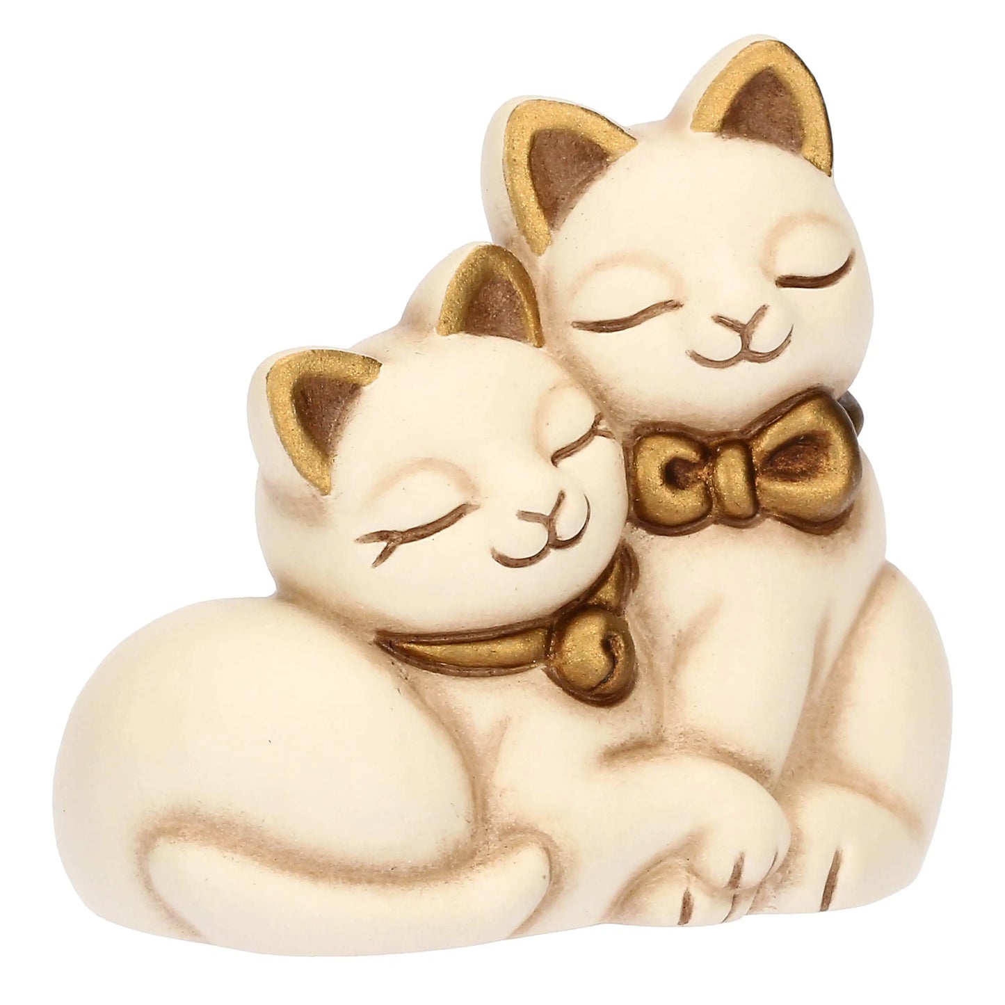 Coppia gattini in ceramica