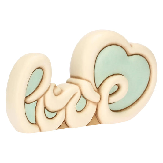 Scritta "Love" in ceramica