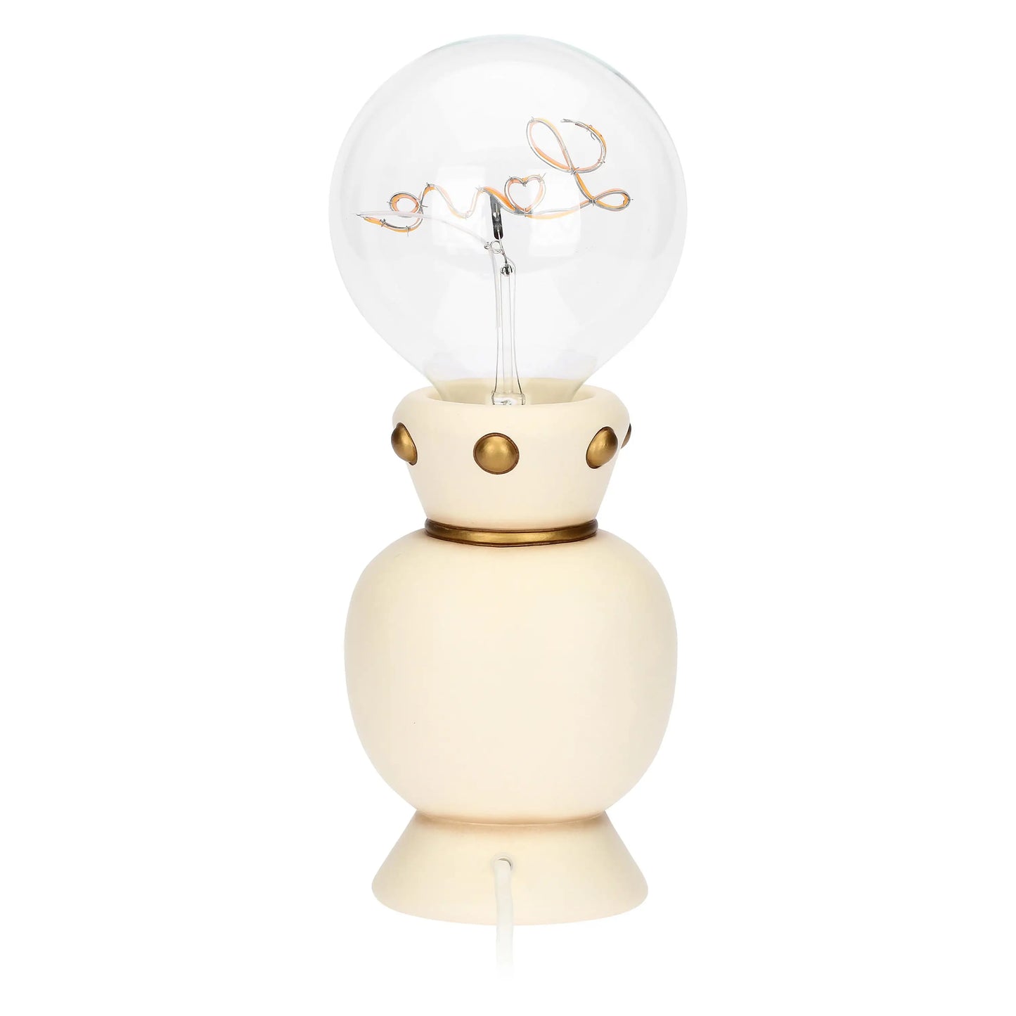 Lampada in ceramica Forever Love