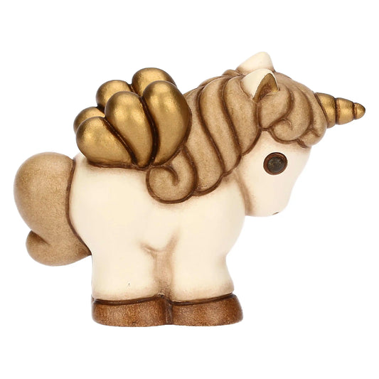 Unicorno in ceramica
