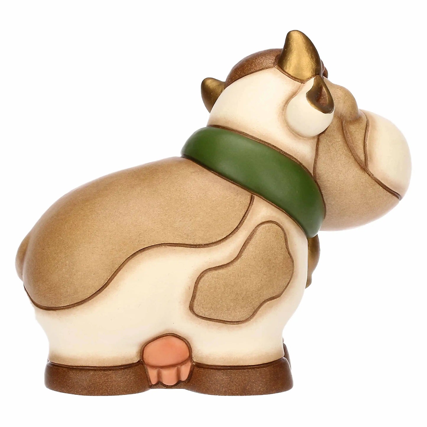 Mucca Fiorella in ceramica, media