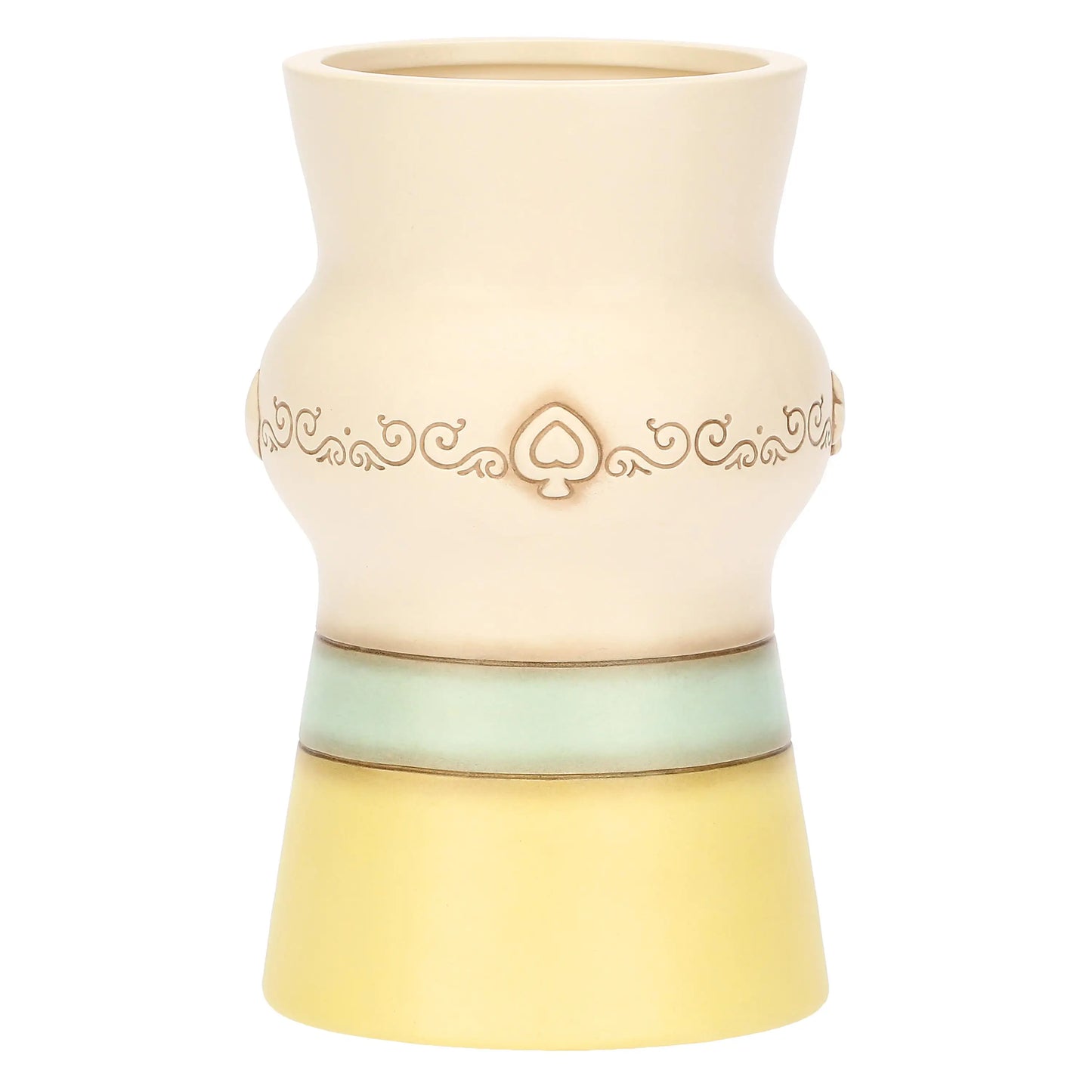 Vaso in ceramica Incanto di Primavera bianco, medio