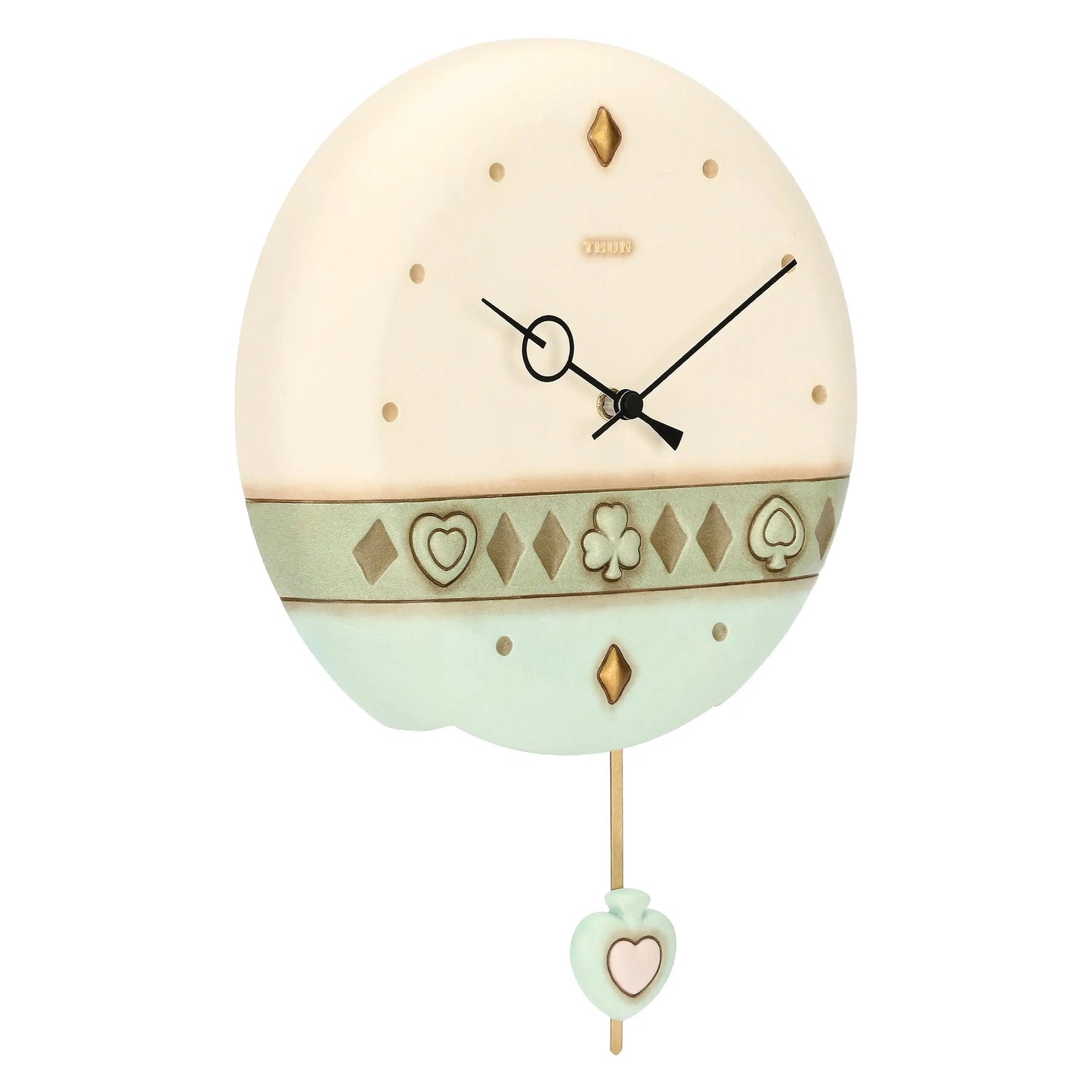 Orologio a pendolo in ceramica Incanto di Primavera