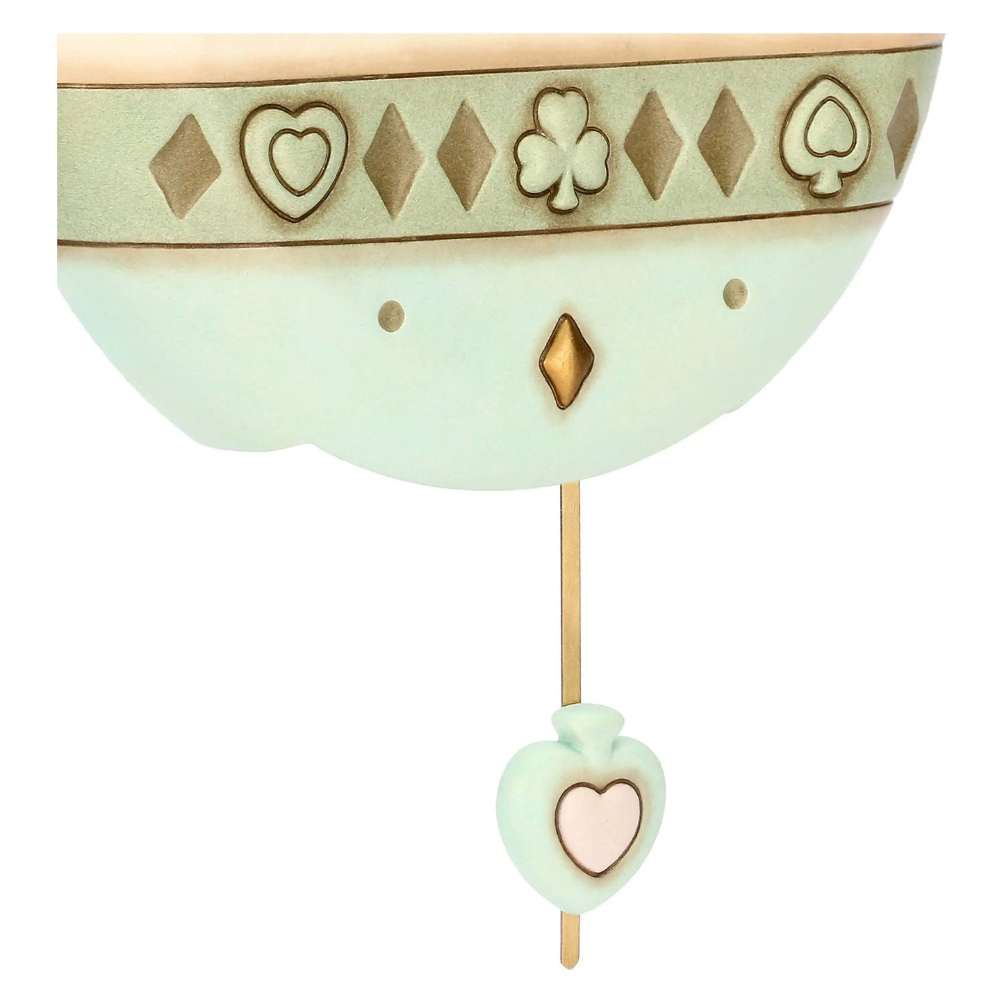 Orologio a pendolo in ceramica Incanto di Primavera