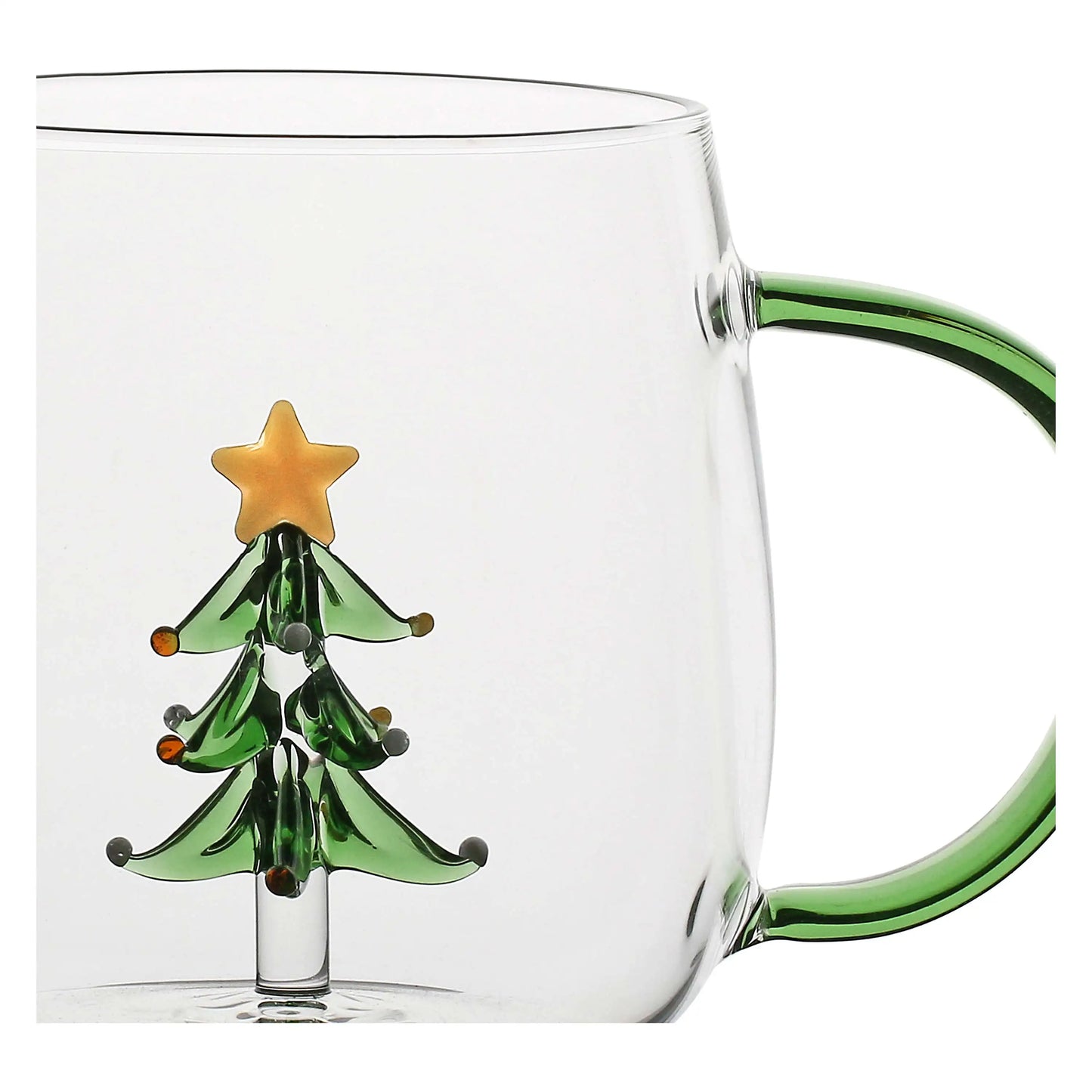 Mug in vetro con alberello Thunland