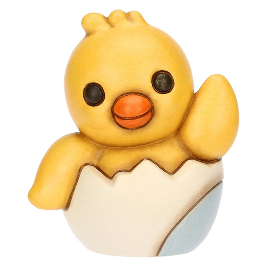 Pulcino Polly in ceramica piccolo, Incanto di Pasqua