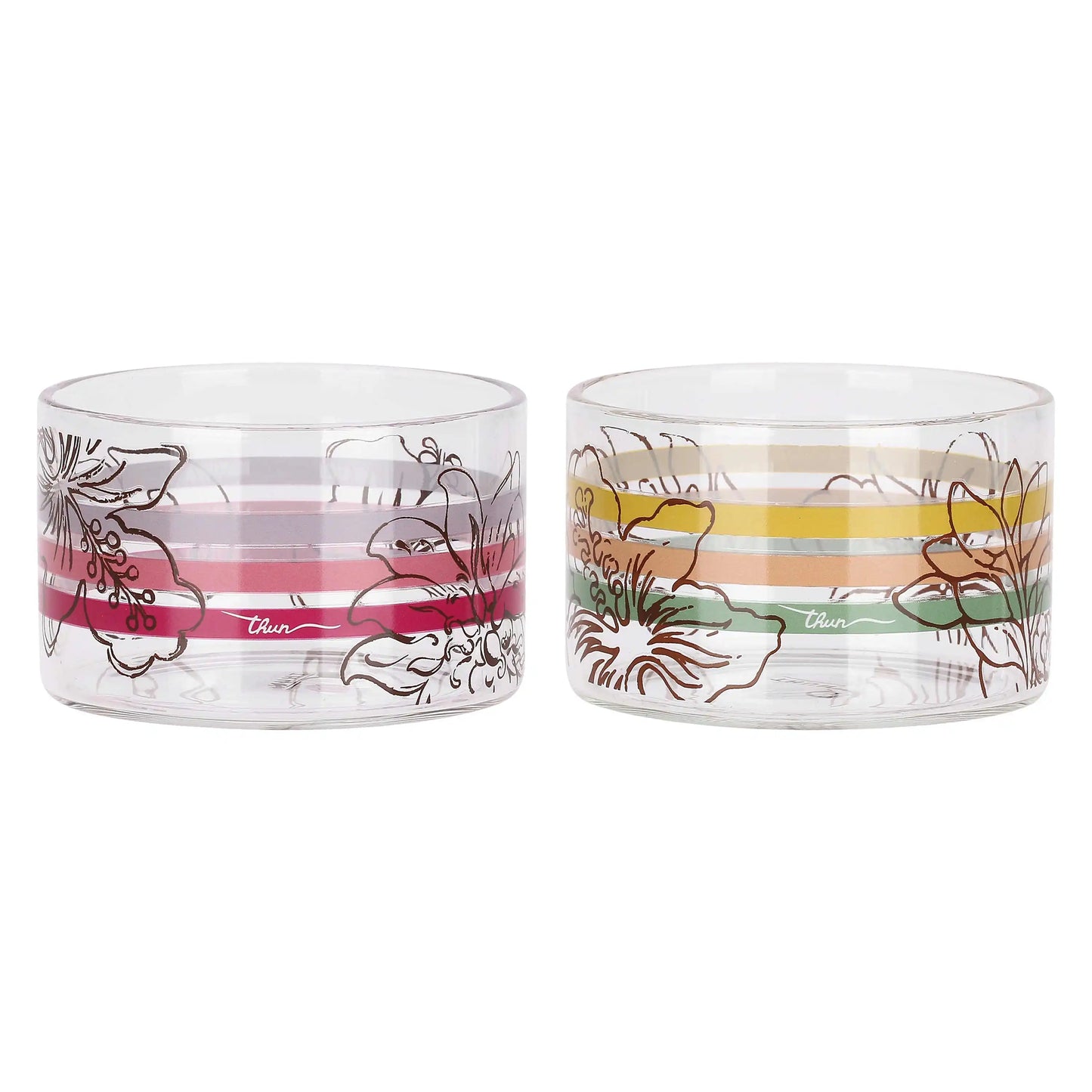 Set 2 coppette gelato Eleganza Esotica