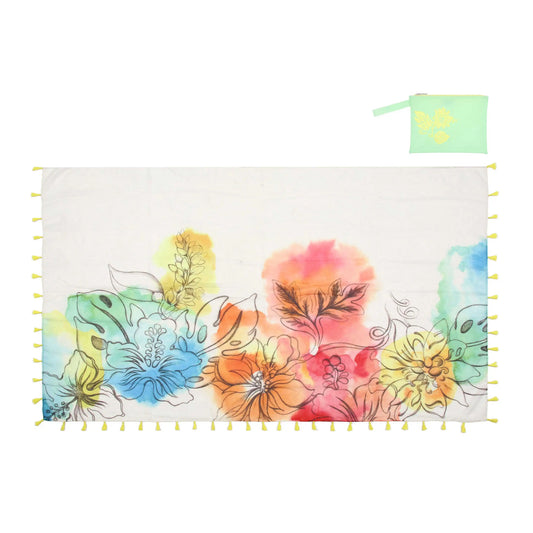 Pareo con pochette Eleganza Esotica