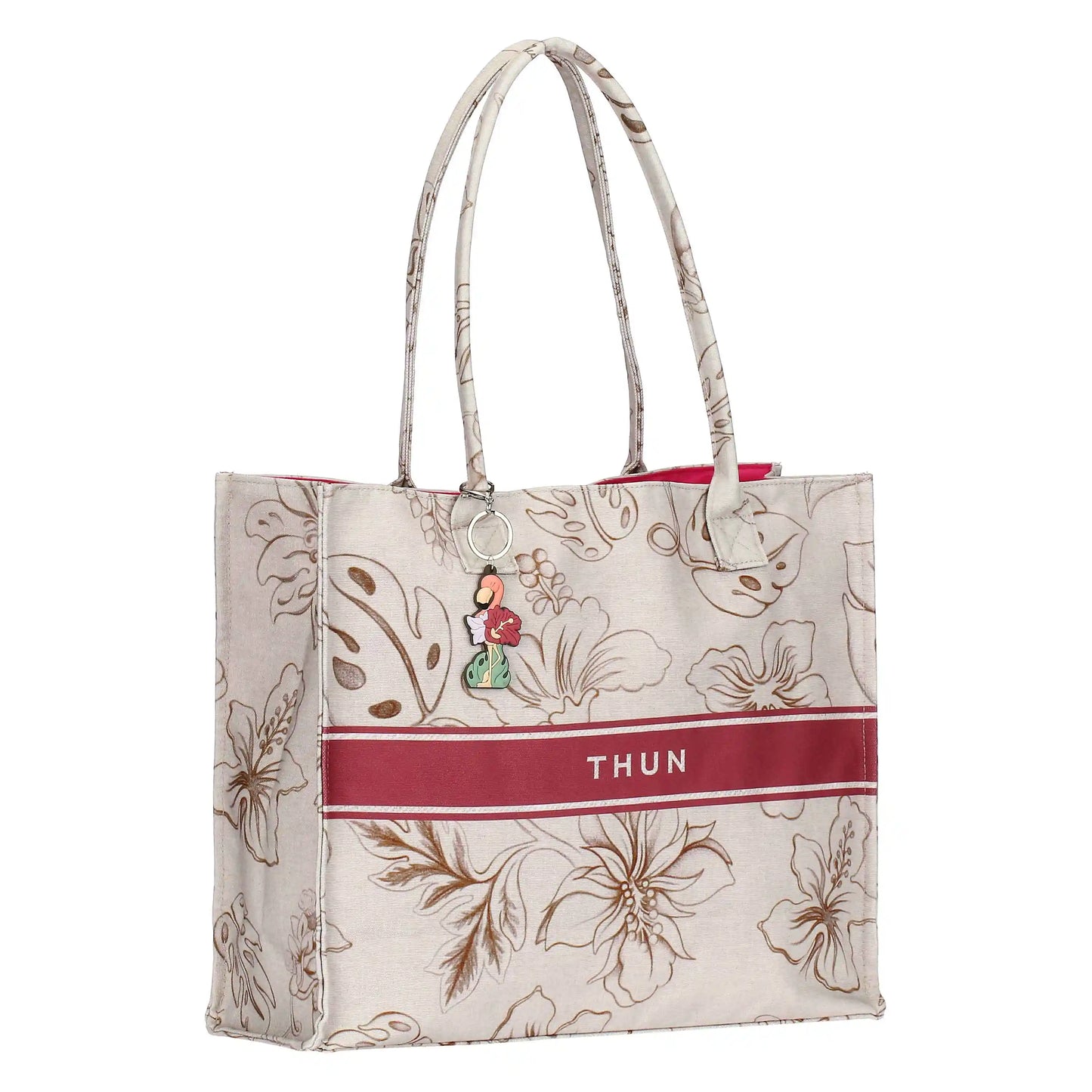Borsa mare con pochette e charm Eleganza Esotica