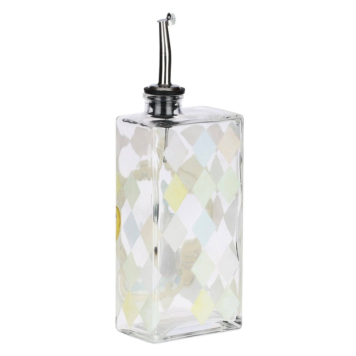 Set olio e aceto con vassoio Incanto di Primavera