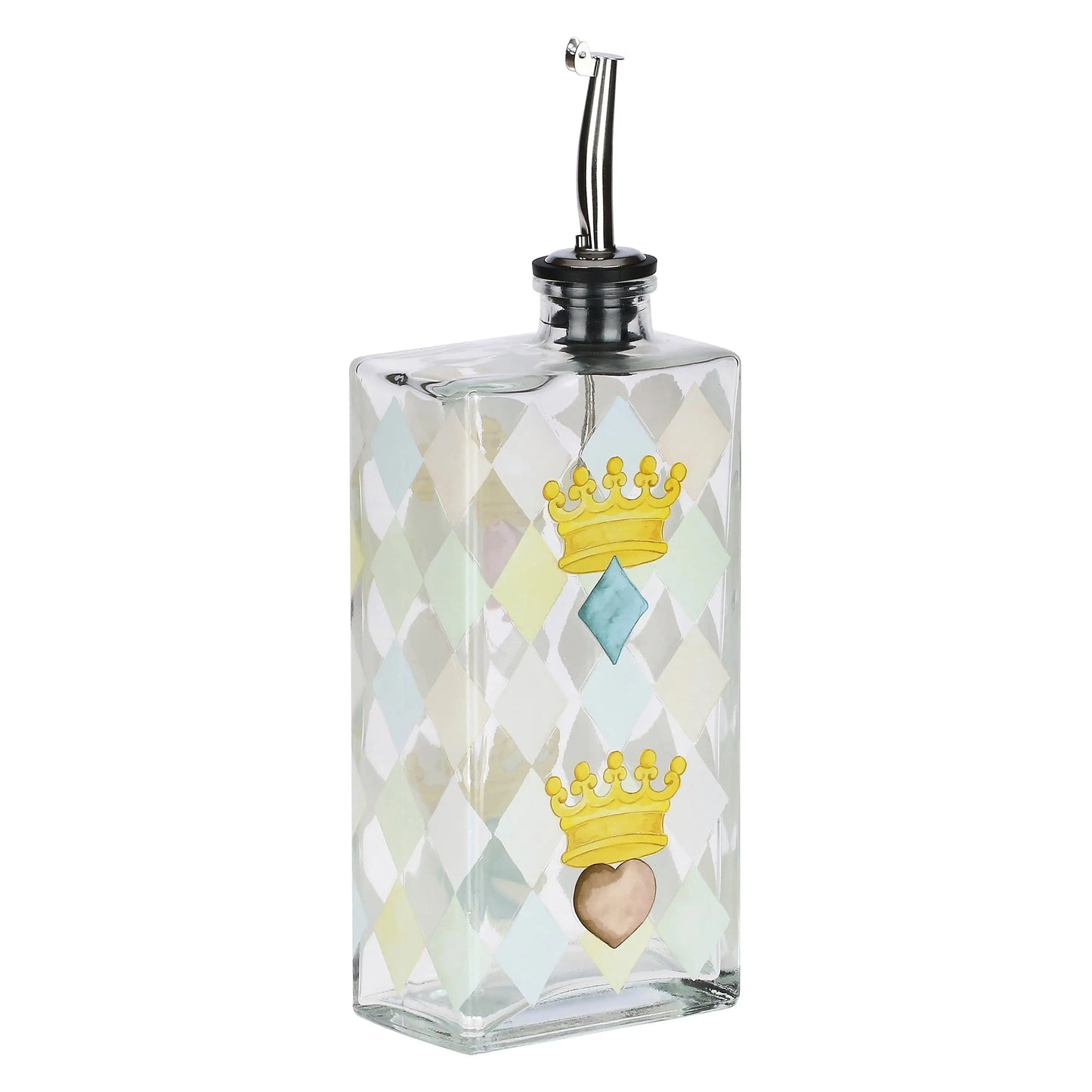 Set olio e aceto con vassoio Incanto di Primavera