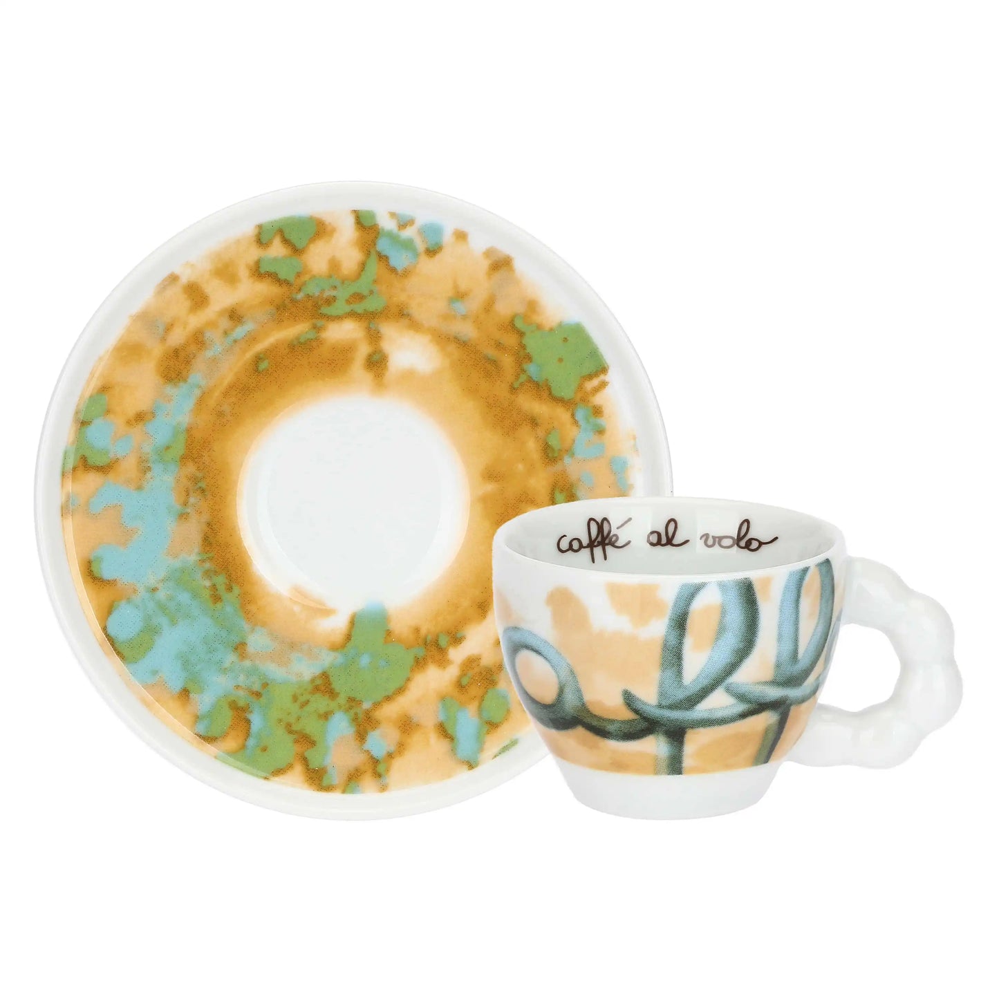 Set 6 tazzine espresso con piattino, Vogliadi