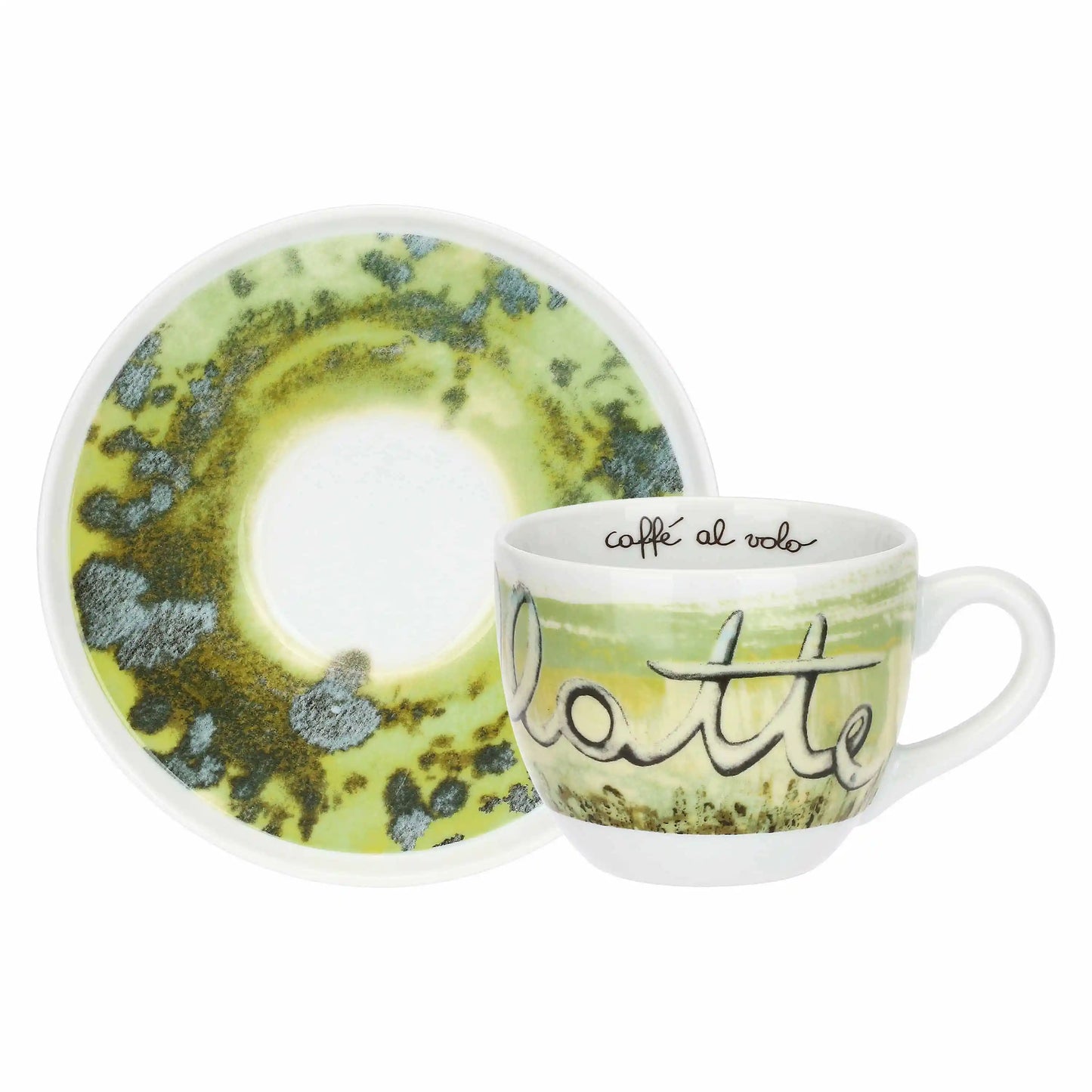 Conf 2 Tazze Colazione con piattino Voglia di