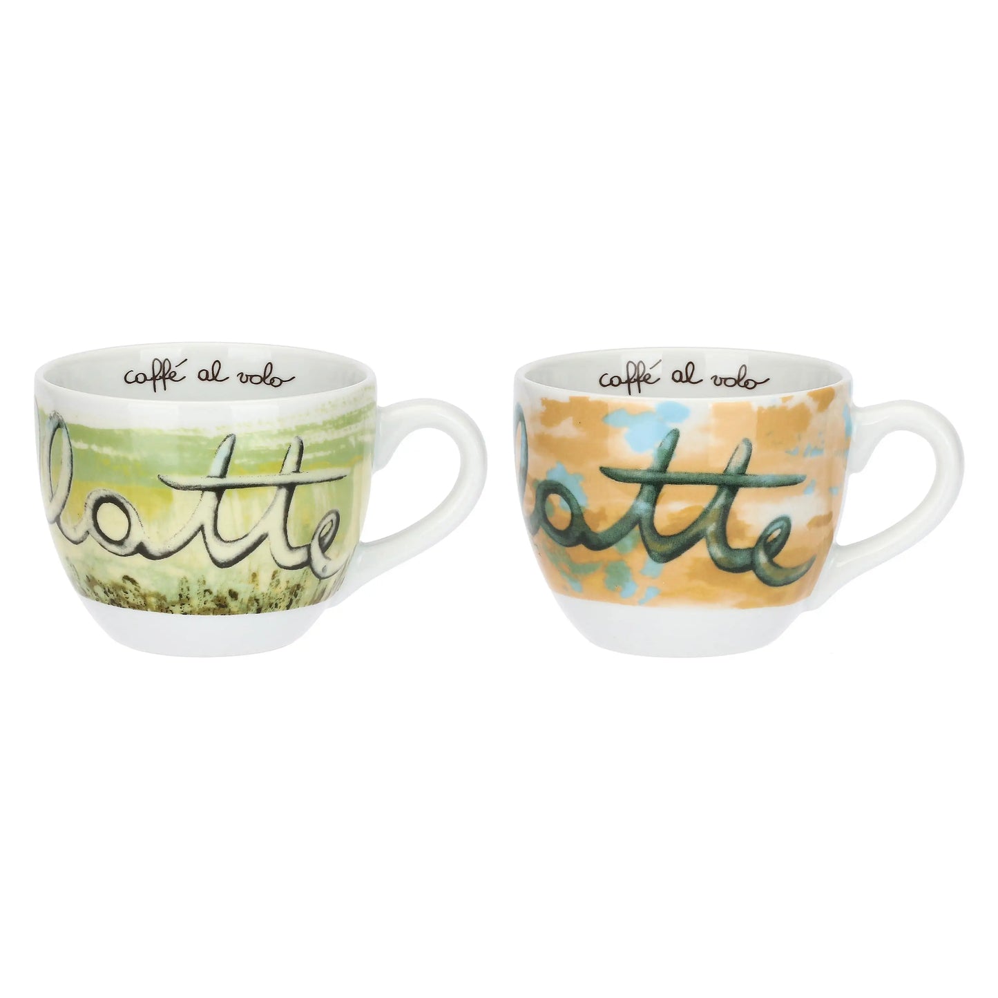 Conf 2 Tazze Colazione con piattino Voglia di