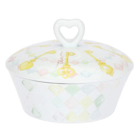 Ciotolina porta bon bon con coperchio Incanto di Primavera