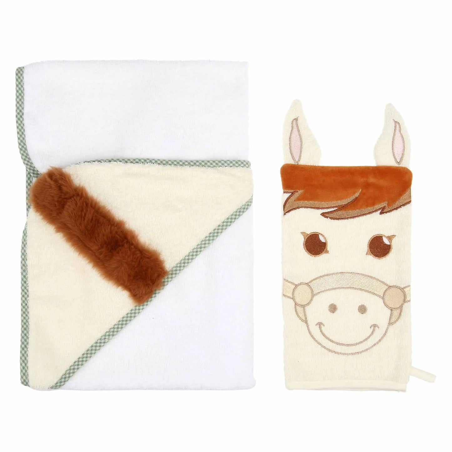 Set telo bagno con spugna Dolce Fattoria