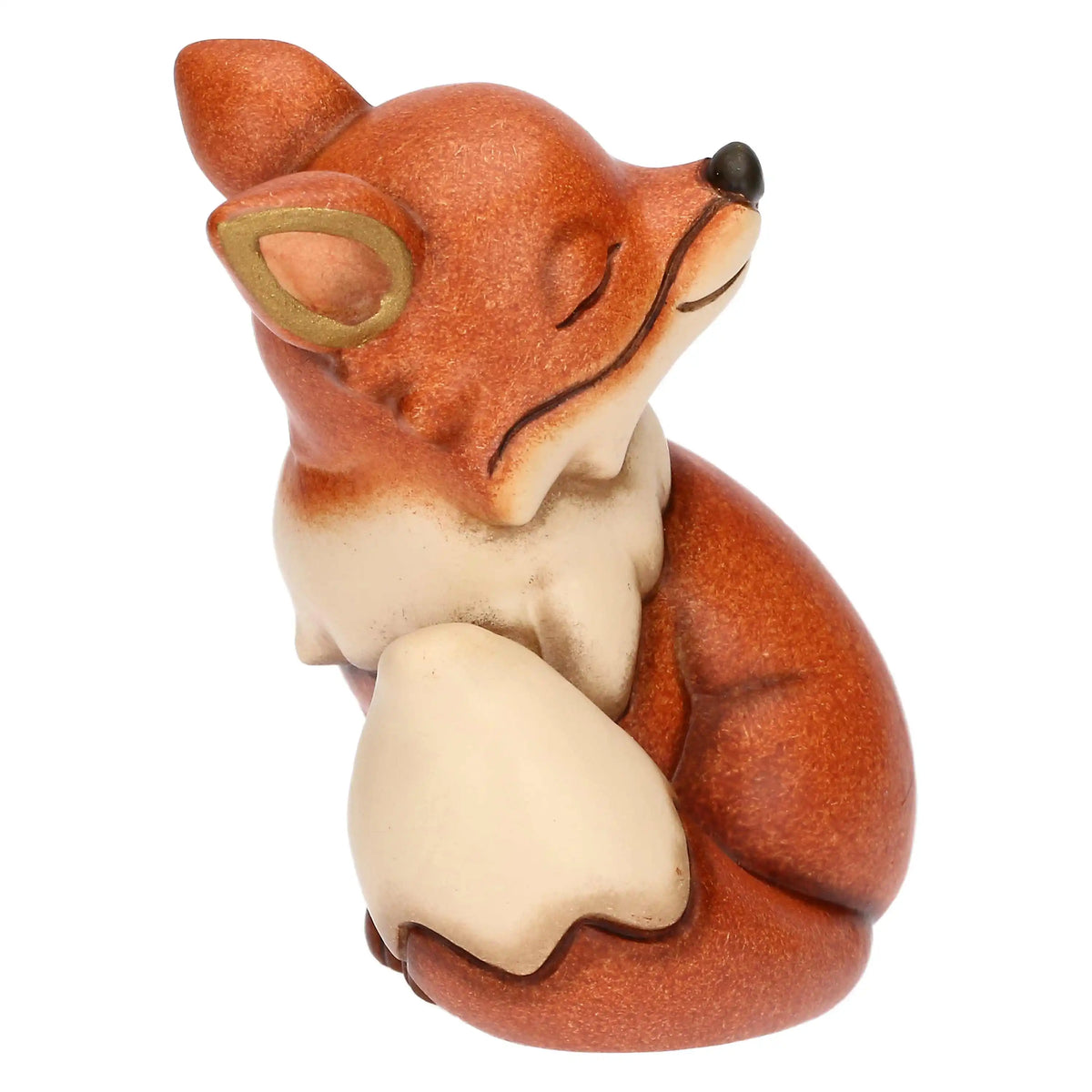 Mini volpe in ceramica