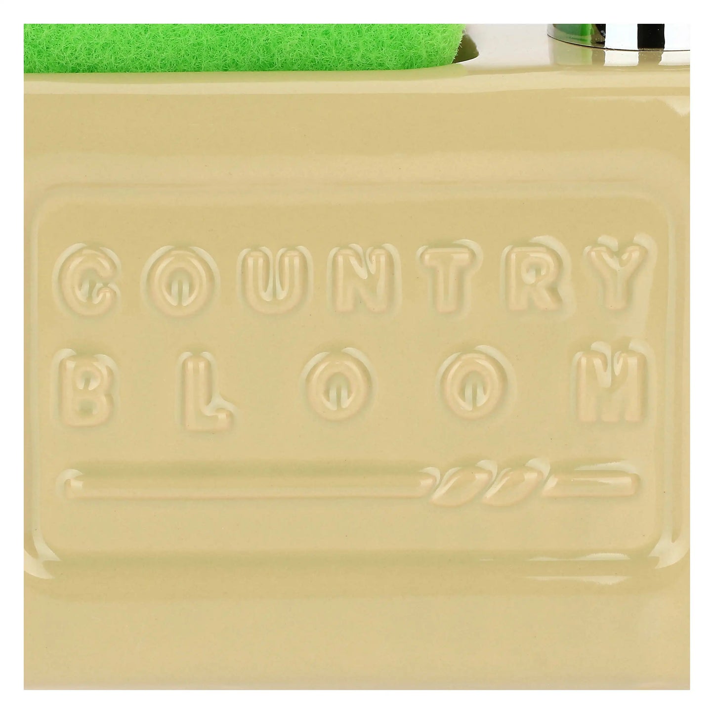 Il Set dispenser e porta spugna Country Bloom