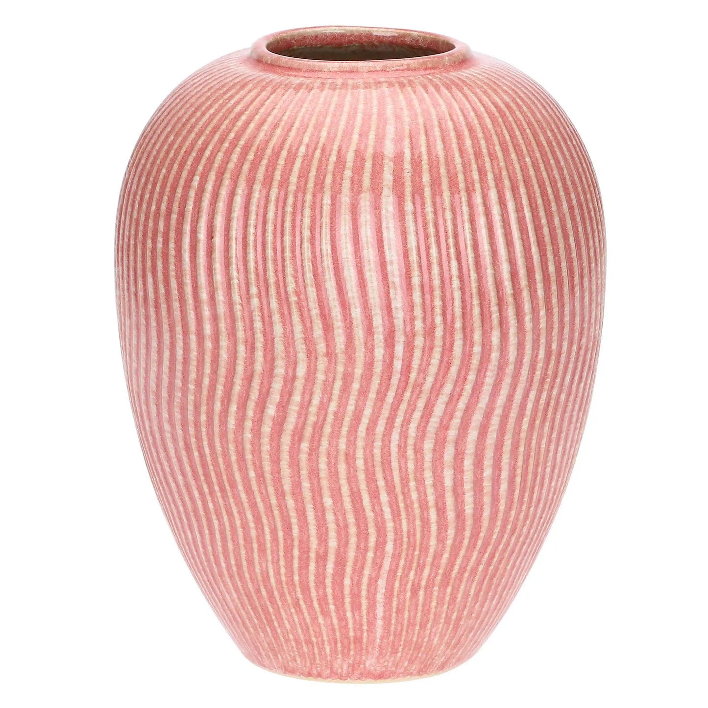 Anfora media rigata rosa, Eleganza Esotica