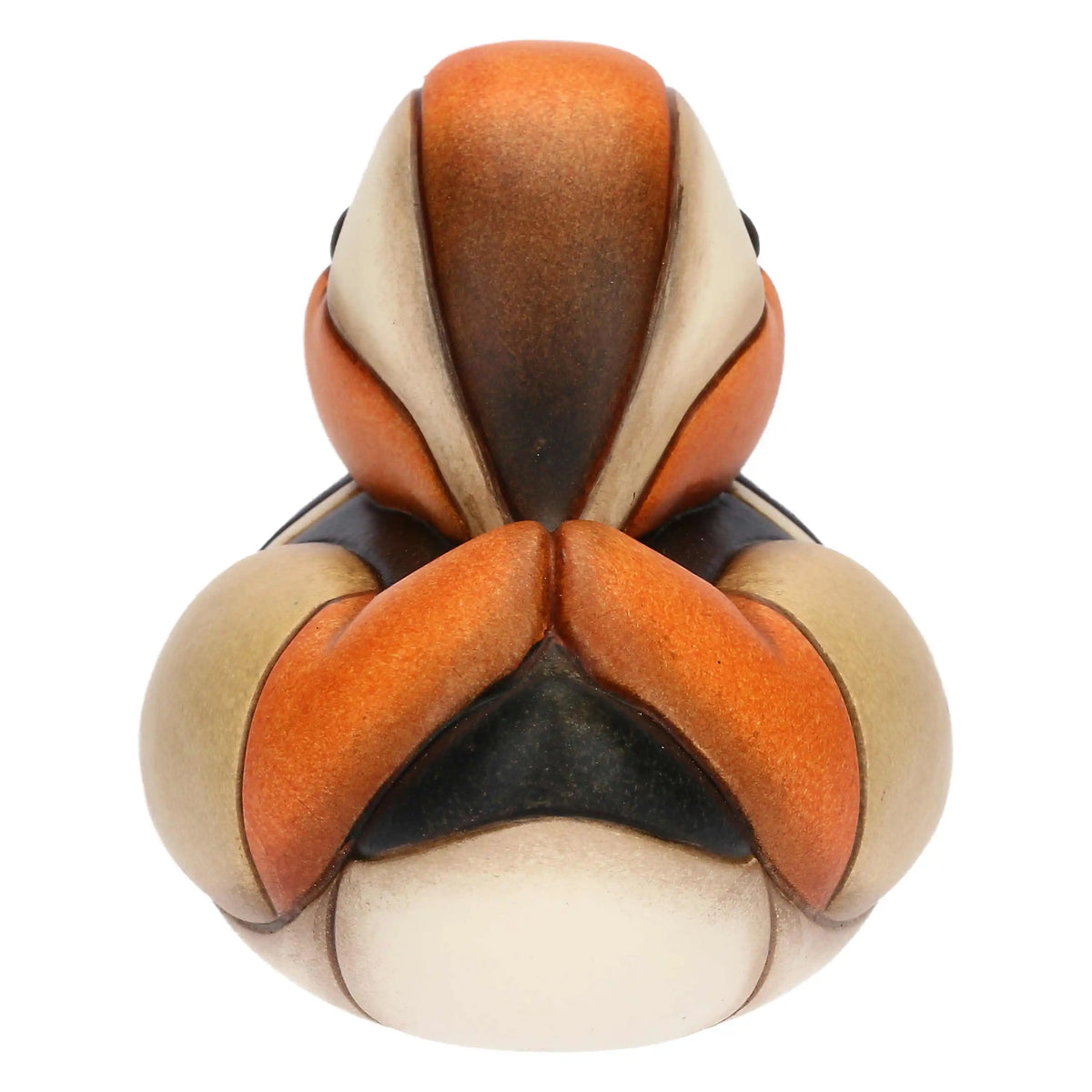 Anatra mandarina in ceramica, piccola