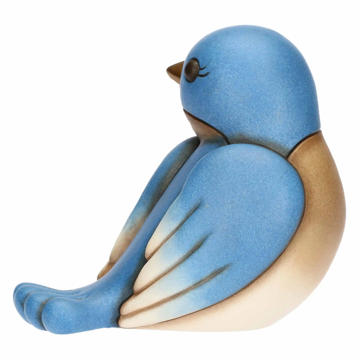 Sialia in ceramica, medio