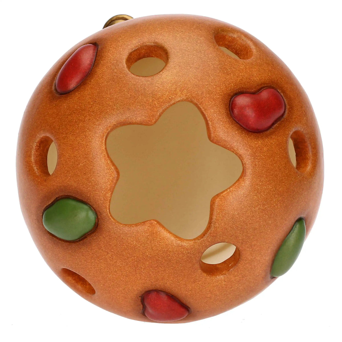 Porta tea-light panettone in ceramica, Sorprese di Natale