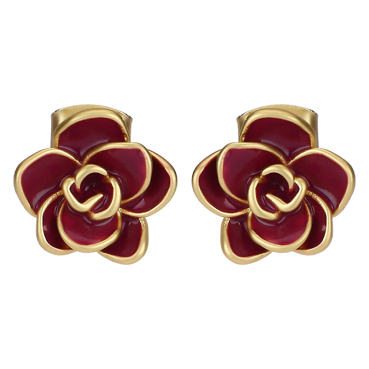 Pin magnolia viola smaltato