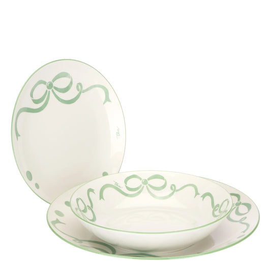Set Piatti 18 pezzi Fiocco