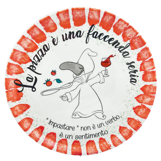 Chepizza Piatto Pizza Rosso