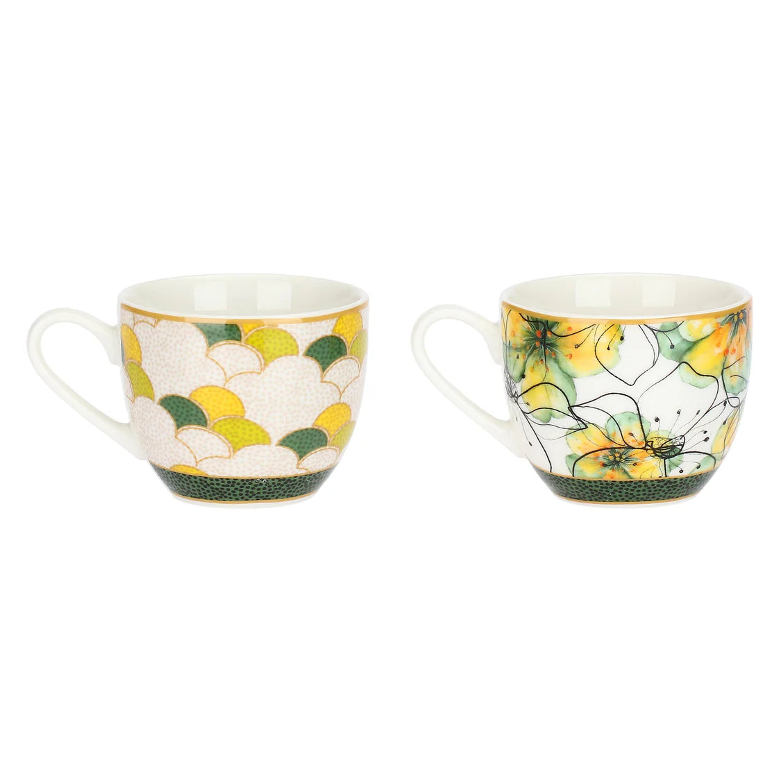 Mirabilia Set 2 Tazzine con Piattino Libellula