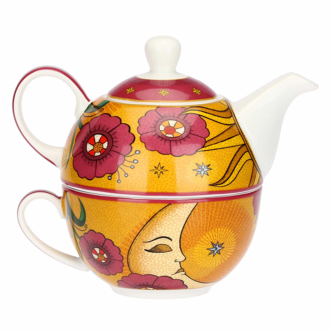 Mirabilia Tea4One con Piattino Sole & Luna