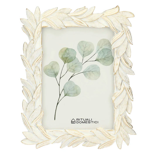 Portafoto Alloro, Tiguardo - Poly Resina/ Velluto 13x 18 cm