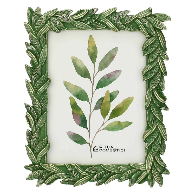 Portafoto Alloro, Tiguardo - Poly Resina/ Velluto /Mdf/Vetro/ Metallo (Ferro), 15 x 20 cm
