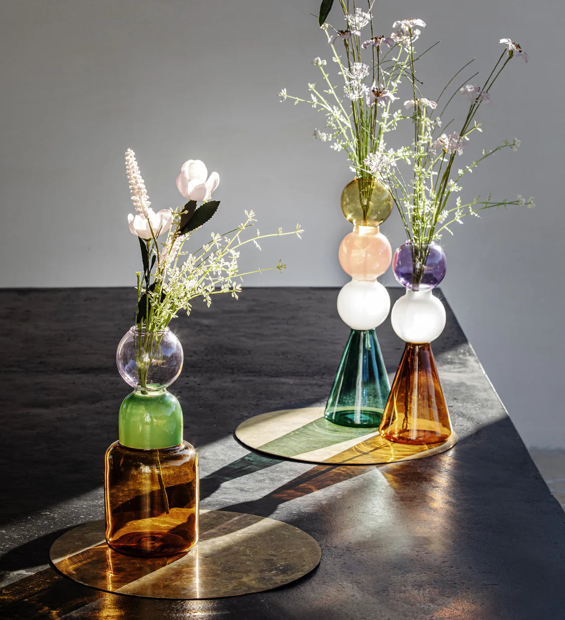 Alchimia Vaso Monofiore Top Giallo