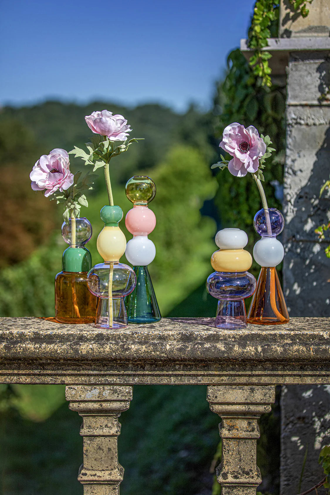 Alchimia Vaso Monofiore Top Rosa